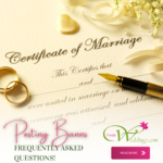 7 FAQS about Posting Banns and Marriage Certificates 
